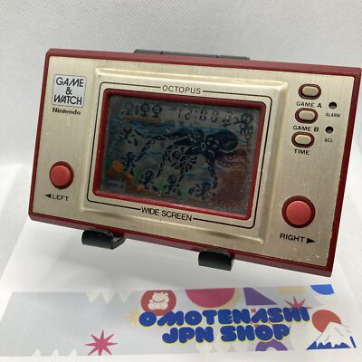 その他 Game & Watch Octopus Octopus NINTENDO GAME AND WATCH | Wide Screen | Gold | Handheld