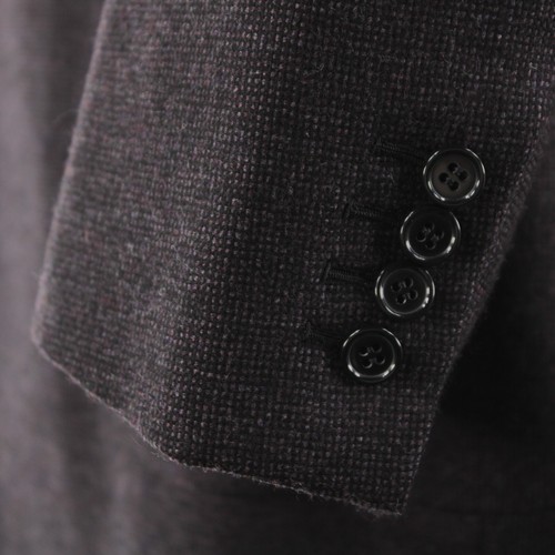 Brioni Wool / Cashmere / Silk Blend Sport Coat Size 48L US In Purple Melange - Picture 3 of 11
