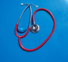 CZERWONY STETOSKOP - garnitury Halloween / Boże Narodzenie / imprezy kostiumowe, rekwizyt telewizyjny / sceniczny, fantazyjna sukienka