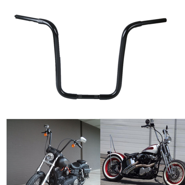 Biltwell Black Zed 1" Handlebar For HarleyDavidson Sportster XL eBay