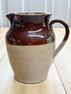 VINTAGE PEARSONS OF CHESTERFIELD KERAMIK KRUG BRAUNE GLASUR