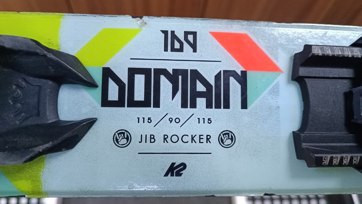 K2 Domain 169cm Ski + Marker 11 Bindings Winter Snow Outdoor Sport