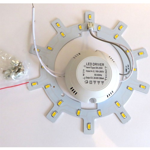 12W LED Modul warmweiß Umbau Set Deckenleuchte Deckenleuchte Rundlampe G10q - Bild 4 von 5
