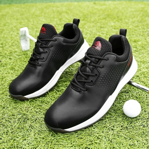 Professional Golf Flats Shoes Men's Outdoor Spikeless Golfers Walking Sneakers - 第 23/29 張圖片