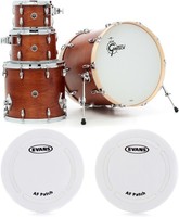 Gretsch Drums Brooklyn 4-piece Shell Pack - Satin Mahogany + E... - Value Bundle on sale Gretsch Drums Brooklyn 4-piece Shell Pack - Satin Mahogany + E... - Value Bundle on sale