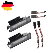 2x Led Kennzeichenbeleuchtung für 2001-2009 VW Polo 9N 9N3 *5050