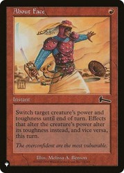 About Face 73/143 The List Reprints