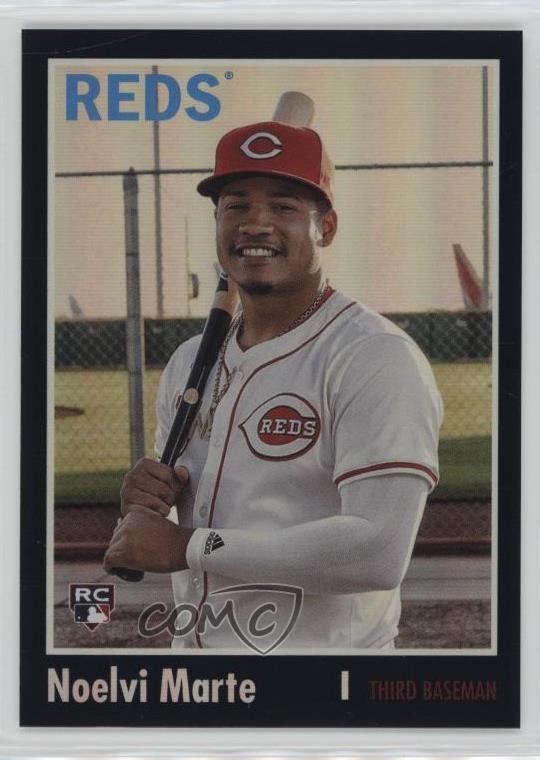 2024 Topps Archives 1970 Topps Black Foilboard Noelvi Marte #158 2g8