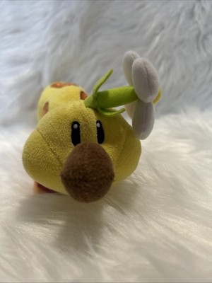 Sanei Super Mario Bros Wiggler Plush Toy 2010 VGC