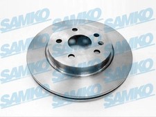SAMKO 2x Bremsscheibe hinten belüftet für Chevrolet Malibu V300 Camaro Opel