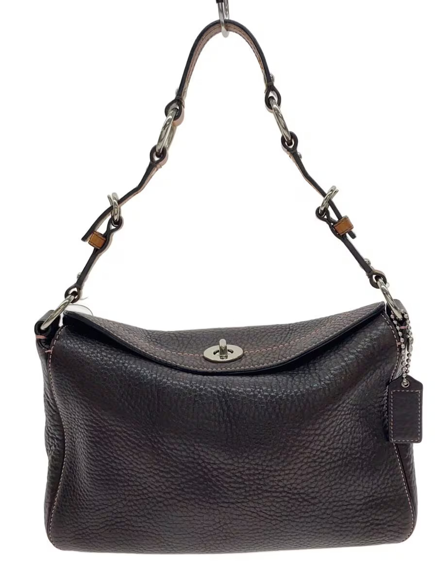COACH Shoulder Bag Leather BRW