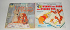 LADY AND THE TRAMP AND WINNIE THE POOH AND TIGGER TOO BOOK AND 45rpm RECORD NR — photo 1