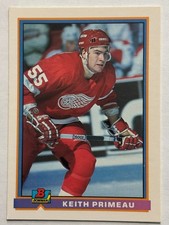 1991-92 Bowman #46 Keith Primeau Detroit Red Wings