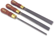 Narex 854202 3-Piece Wood Rasp Set (Round/Half Round/Rectangular), 200mm