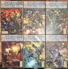 Fear Itself I Temerari Ferite di guerra 1-2-3-4-5-6 Marvel World 9-14 Completa