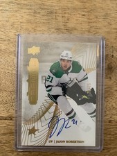 2024-25 Upper Deck Premier Jason Robertson Autograph Auto 22/25 SSP! #12 Stars