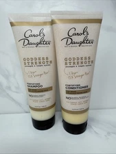 Carol's Daughter Goddess Strength Fortifying Shampoo & Conditioner 11 fl oz ea.