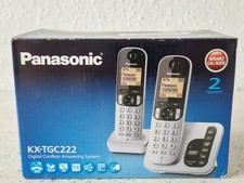 Panasonic KX-TGC222  Phone with Answering Machine & 1 Additional Handsets