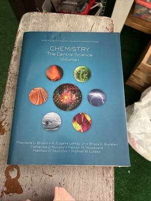 Chemistry the central science, Vol I (ISBN 9781323850008) Used book like new