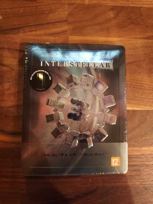 Interstellar WeET Collection 4K Steelbook 1/4 Quarter Slip NEU & OVP