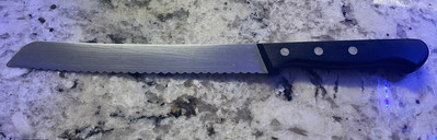 Wusthof Dreizack Serrated Edge Bread Knife 8143/20cm Pre-Owned Solingen Germany