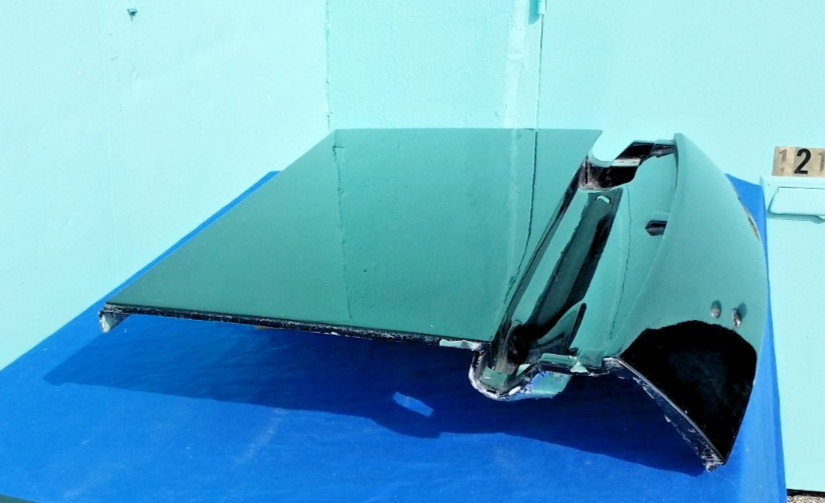 LAMBORGHINI MURCIELAGO LP640 REAR DECK LID EXHAUST COVER ASSEMBLY COMPLETE OEM 