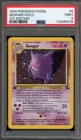 Pokemon Gengar Fossil 1st Edition Holo Rare #5 PSA 9 Mint