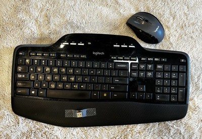 Logitech MK710 Performance Wireless Keyboard and Mouse M705 Combo Black