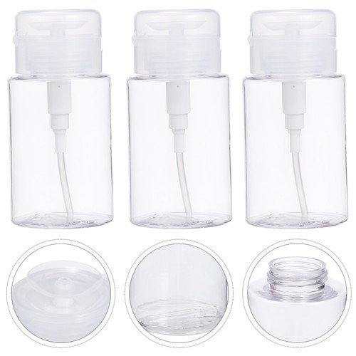  12 szt. Plastikowa pusta butelka Typ prasy do płynu Rozpylacz Butelka Nail Salon Narzędzie - Zdjęcie 12 z 12