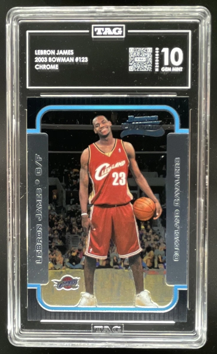 Bowman LeBron James Basketball Cleveland Cavaliers Sports Trading