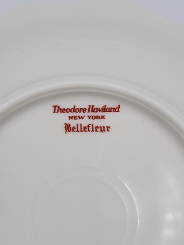 4 Haviland NY Bellefleur 5 Piece Place Setting Dinner Salad Bread Soup Berry - Picture 8 of 17