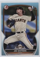 2023 Bowman Draft Sky Blue 285/499 Joe Whitman #BD-98 1k9t