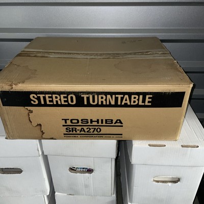 Toshiba Belt Drive Record Semi Automatic Record Player SR-A270 Not
