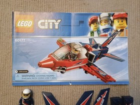 LEGO 3178 Seaplane and 60177 Airshow Jet Complete with Instructions