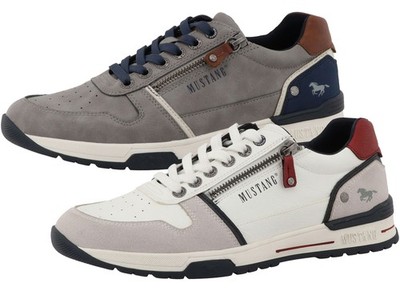 Mustang Herren Sneaker lässiger Urban-Look mit Reißverschluss-Detail 26M0281002