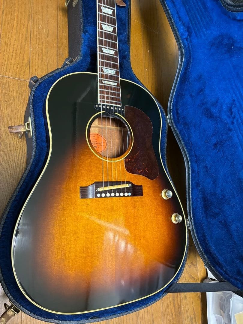 Gibson 1964 J-160E Vintage Reissue 2001 VS Plywood Top Ladder