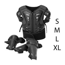 Équipement de motocross, genouillères, gilet de protection, protections pour