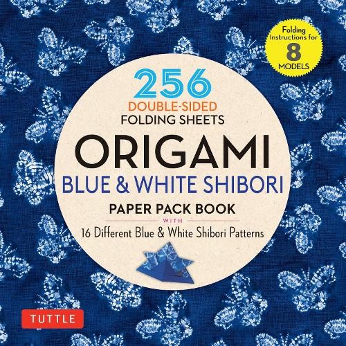 Origami Blue & White Shibori Paper Pack Book by  Tuttle Studio - 9780804859622