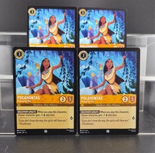 Disney Lorcana Pocahontas - Finding the Way 8/204 Winterspell Common 4 Cards