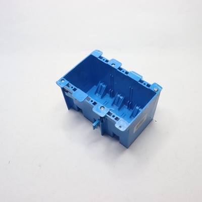 Carlon Switch/Outlet Box Old Work Blue 3-Gang 5.72'' L x 2.79'' W x 3.69'' D