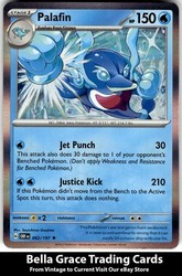 Palafin 062/197 Obsidian Flames Holo Rare