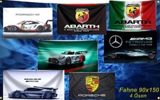 Motorsport, F1, Abarth, Porsche, AMG, Mercedes, Petronas, Fahne, Flagge, 90x150