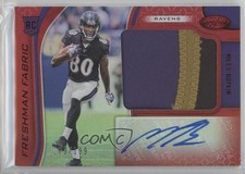 2019 Certified Freshman Fabric Signatures Mirror Red /199 Miles Boykin Auto 00hy