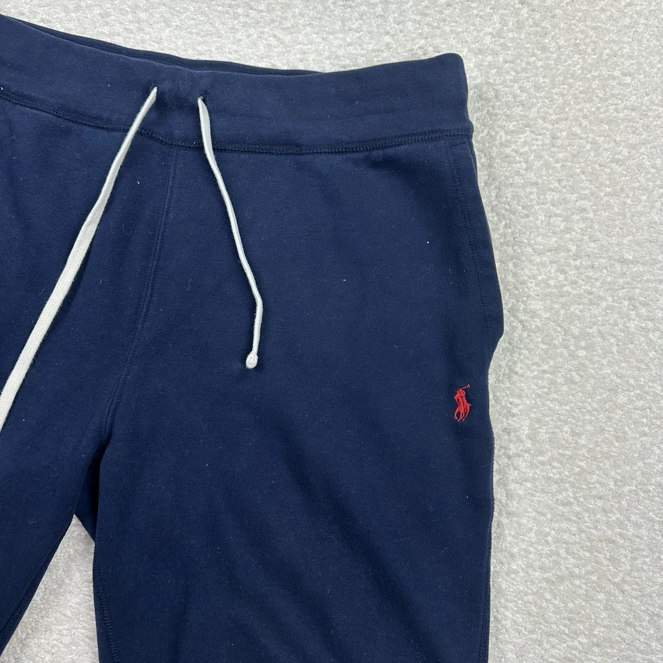Pantalones Cortos Deportivos Polo Ralph Lauren Para Hombre Talla XL Jogger Azul Cordón Bolsillos Logo Foto 3 de 4