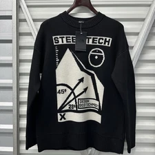 The North Face Steep Tech Knit Crewneck Sweater Deadstock NWT Mens Scot Schmidt