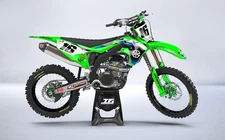 KAWASAKI KX450F  2019 2023  KX250F  2021-2023 SEMI CUSTOM graphics