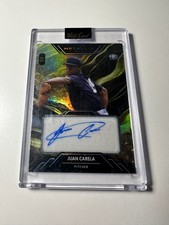 2024 Wild Card Metallix Juan Carela Gold Auto 1/1 RC Rookie SP