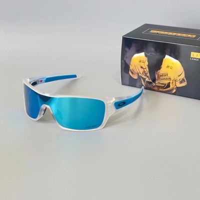 Oakley Turbine Rotor OO9307 Sunglasses Polished Clear Frame/Lce Blue Lens