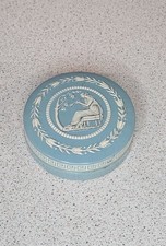 Lovely Barek Ware Miniature Container with Lid Tin/TrinketBox, Made In England.