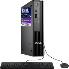 Dell Pro Micro Core Ultra 5 235T 32GB DDR5 RAM, 1TB NVMe SSD, WiFi 6E, 2YR WTY